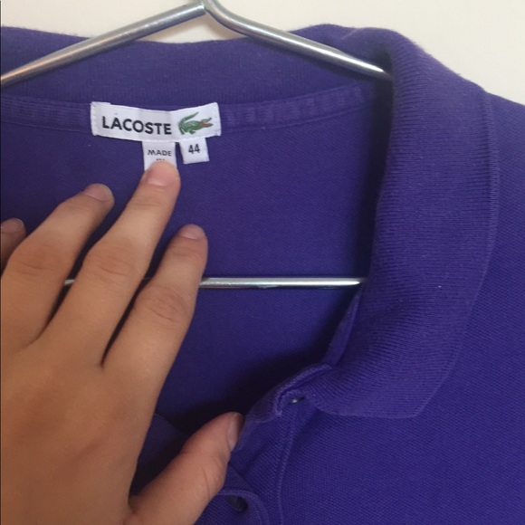 Lacoste women’s shirt with pocket - Picture 3 of 3